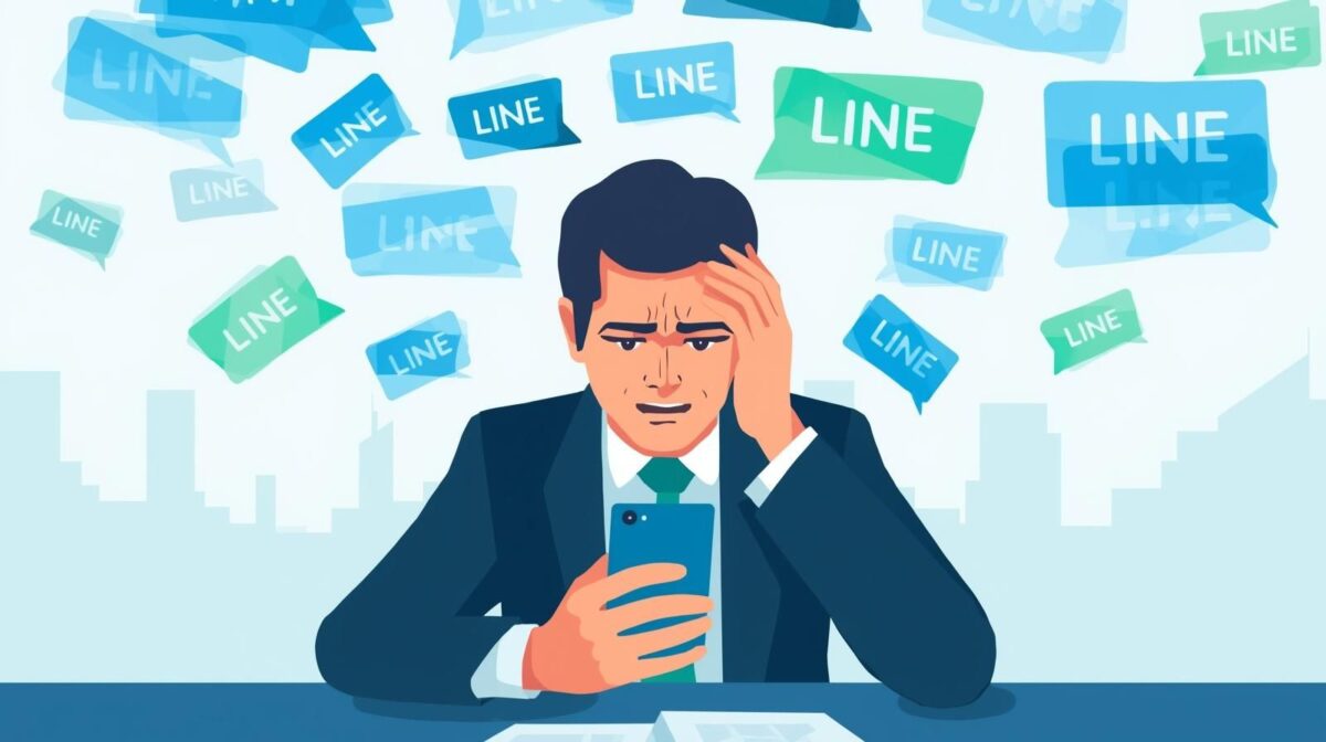 •	LINE公式アカウントの自動配信設定画面イメージ