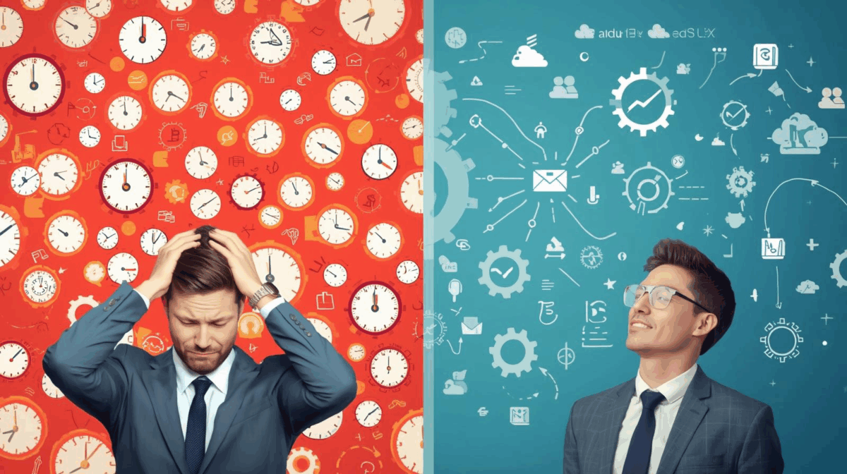 時間管理と仕組み化のイメージ